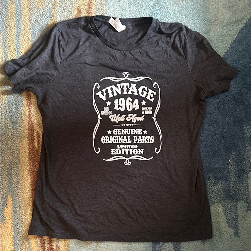 Bella Canvas Vintage 1964 Tee - Dark Gray